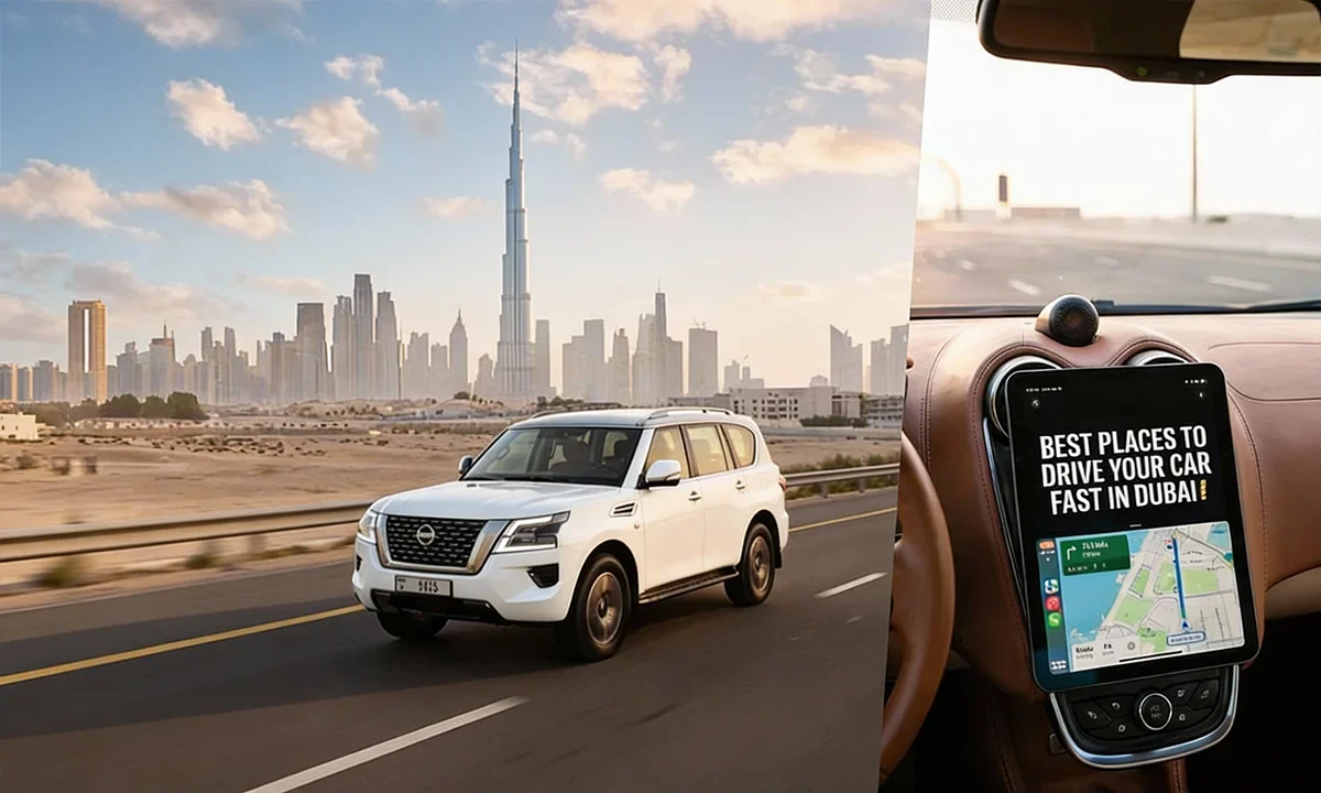 Where to Drive Fast in Dubai | Places to Drive Fast Dubai