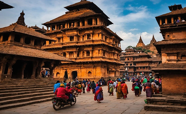 زیباترین شهرهای جهان؛ بختاپور در نپال