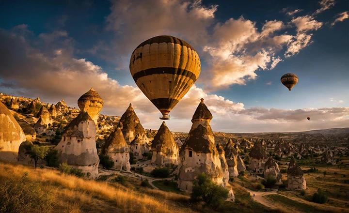زیباترین شهرهای جهان؛ کاپادوکیا در ترکیه