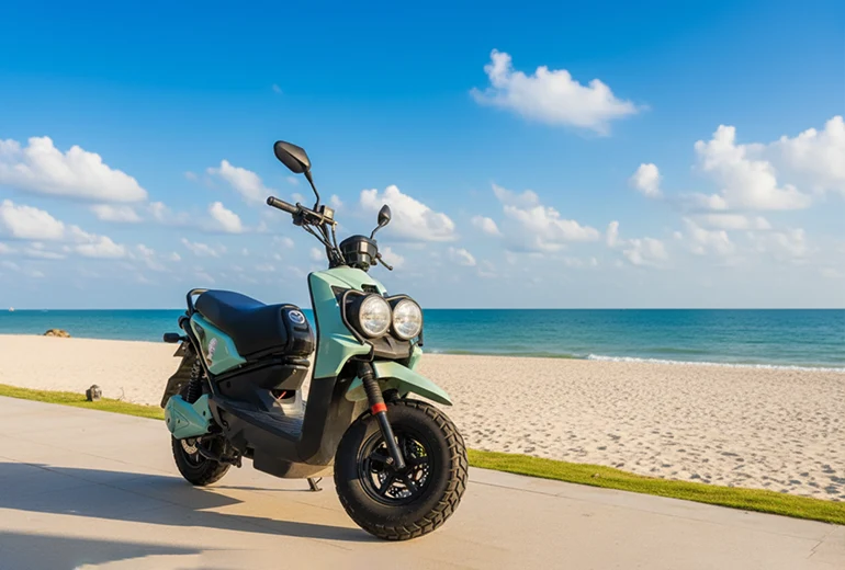 کرایه موتورسیکلت در کیش کرایه موتور در کیش