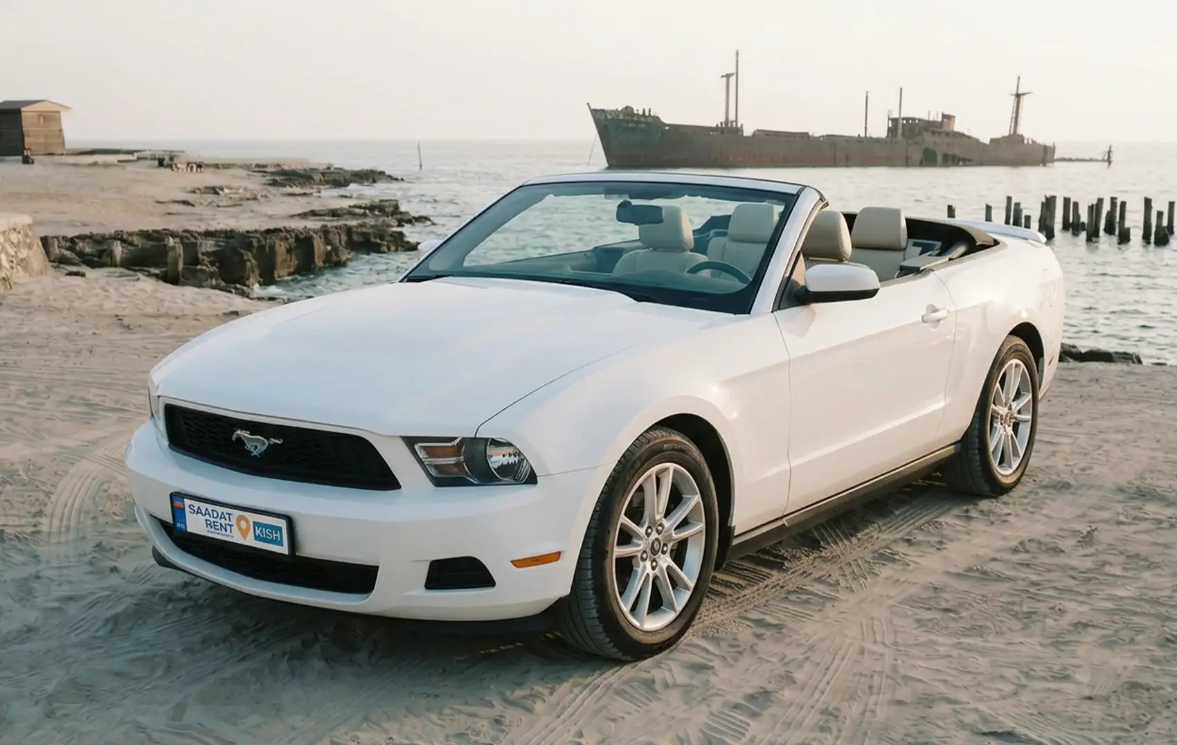 اجاره فورد موستانگ کانورتیبل کیش | قیمت کرایه فورد در کیش ...