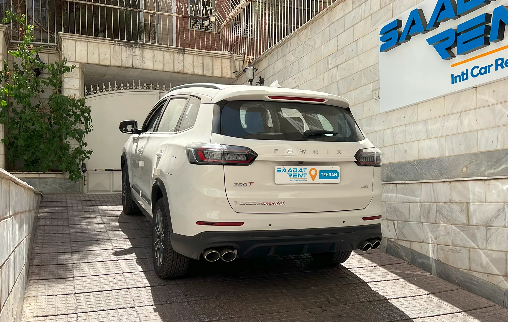 Tiggo 8 Hybrid Rental in Tehran | Rent a Tiggo 8 in Tehran ...