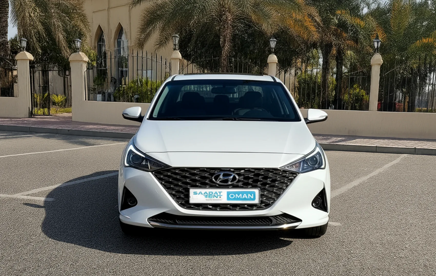 Hyundai Accent SE car rental in Oman, online reservation ...