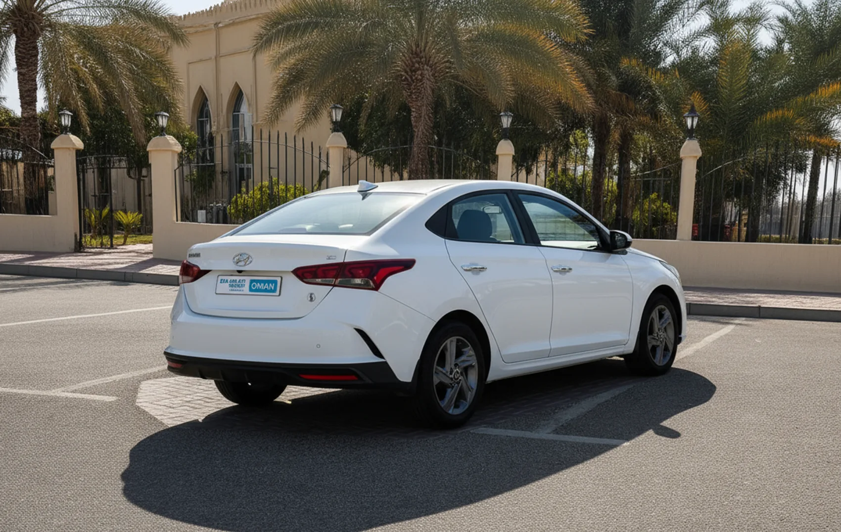 Hyundai Accent SE car rental in Oman, online reservation ...