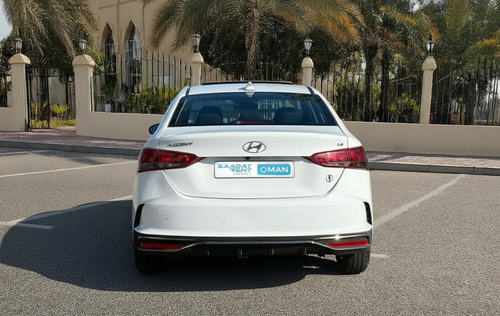 Hyundai Accent SE car rental in Oman, online reservation ...