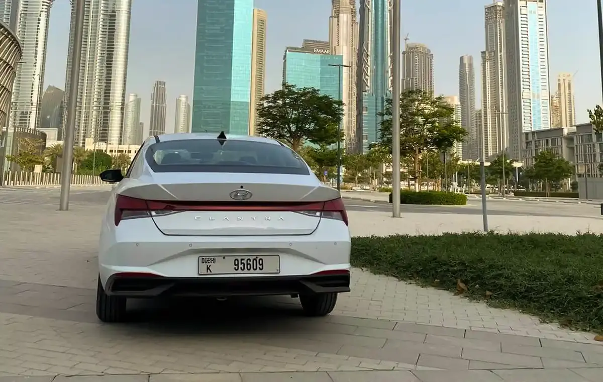 Hyundai Elantra rental in Dubai | Online reservation