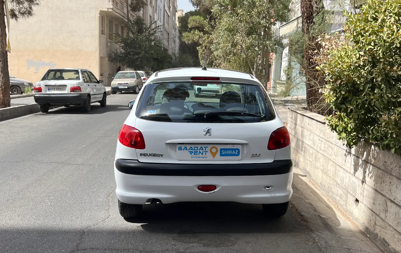اجاره پژو ۲۰۶ در شیراز | کرایه پژو ۲۰۶ شیراز ...