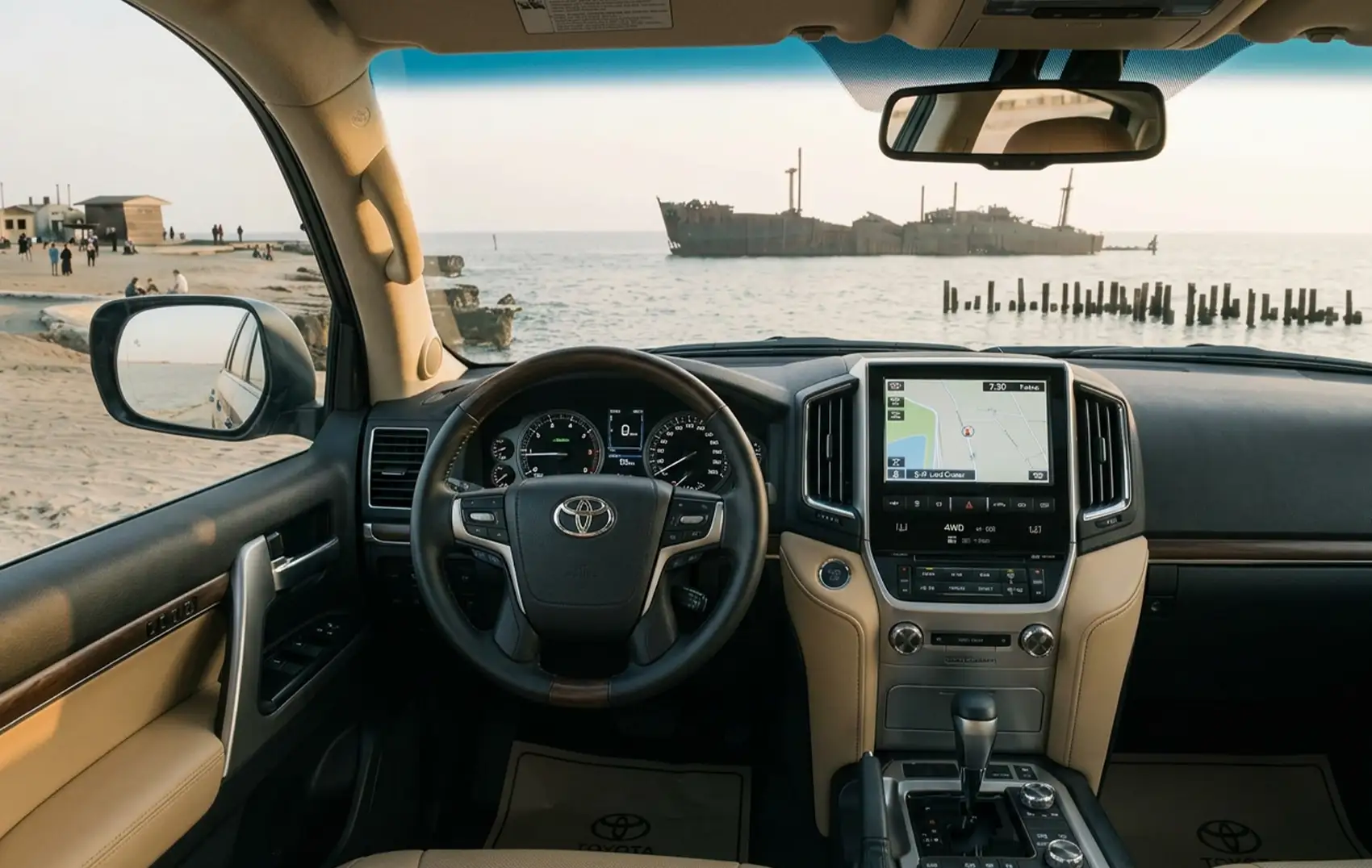 اجاره تویوتا لندکروز در کیش | قیمت کرایه لندکروز در کیش ...