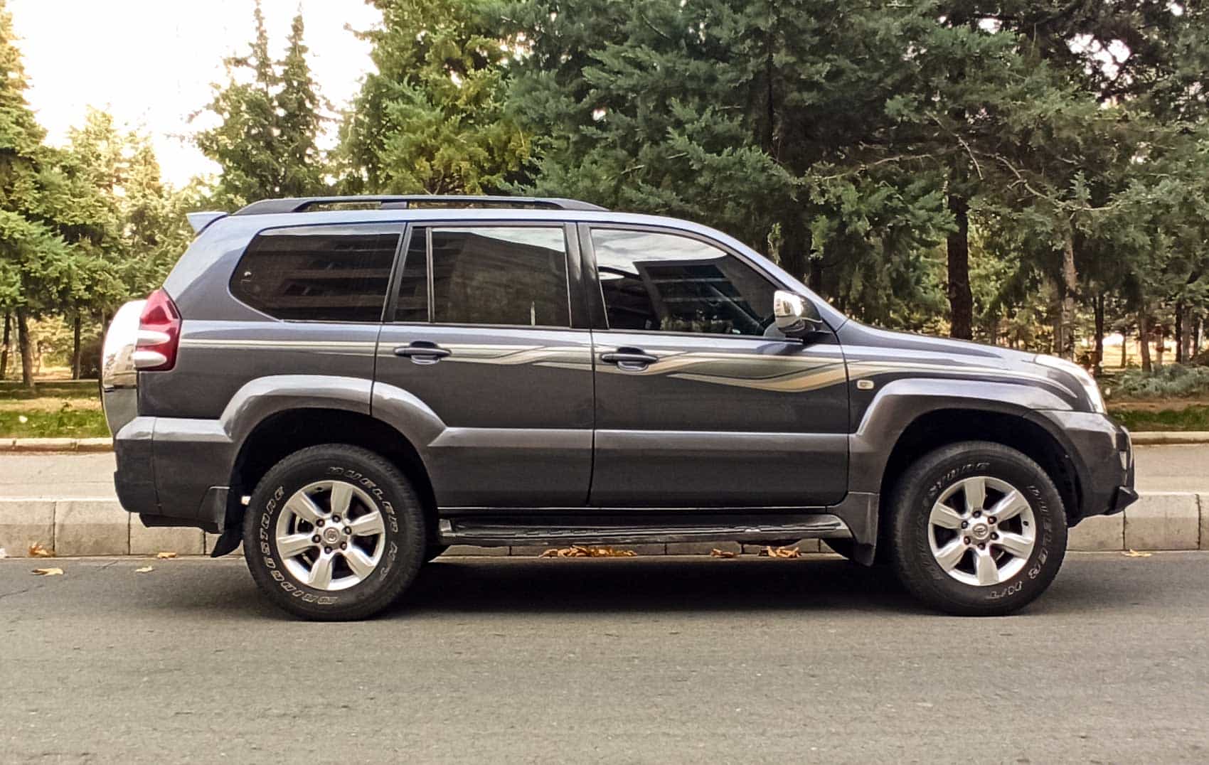 Toyota Prado rental in Tehran exceptional price