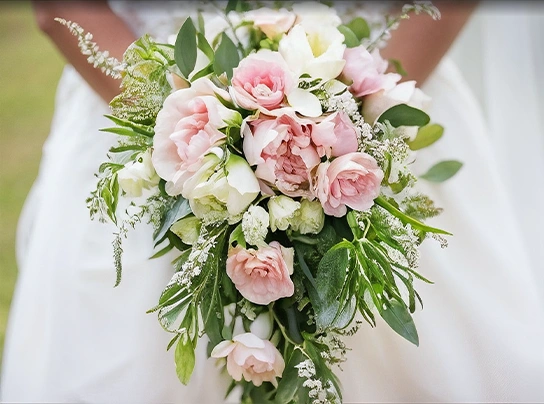 دسته گل عروس ایوانا