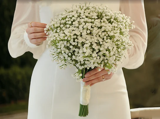دسته گل عروس مایرین