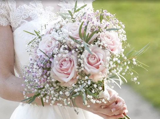 دسته گل عروس ژاسمن