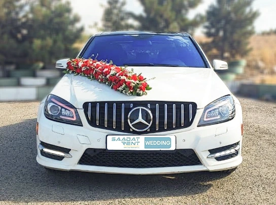 گل آرایی ماشین عروس مدل هانیوا