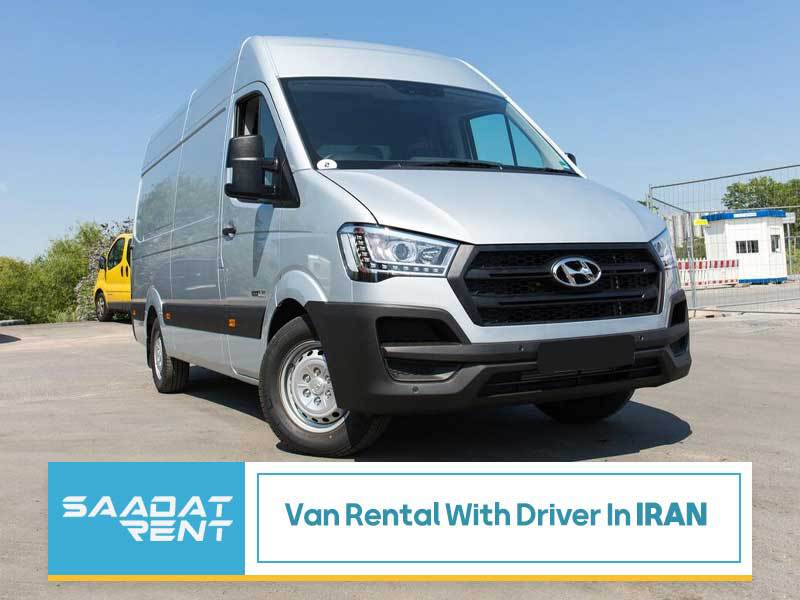 Van rental with driver in Iran