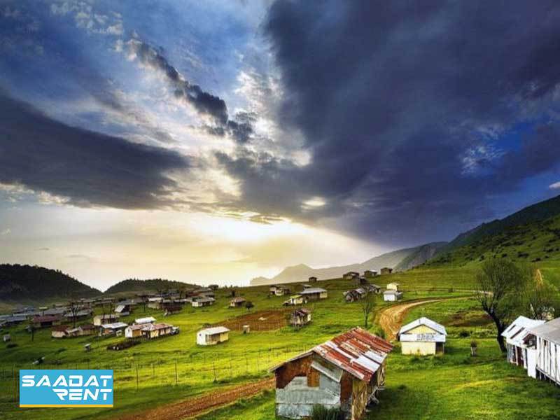 Jahan Nama village, a village near the sky of Golestan