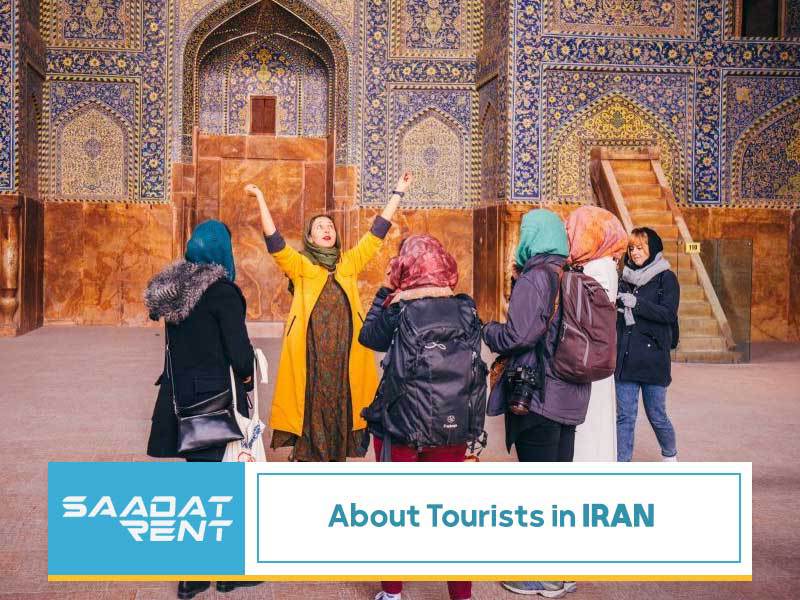 tourists in iran
