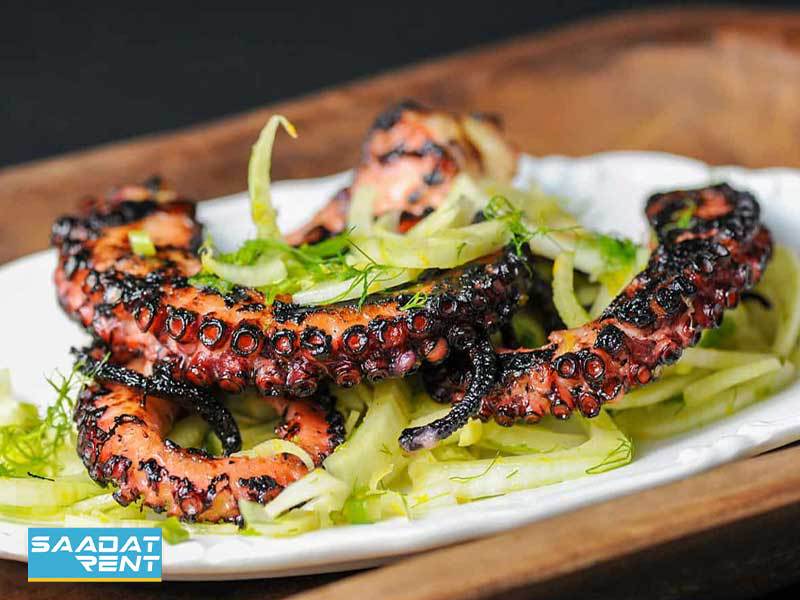 Grilled Octopus, Experience the new flavor in Dubai
