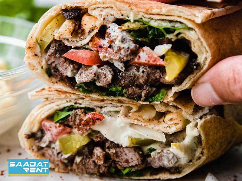 Shawarma, the best sandwich in Dubai