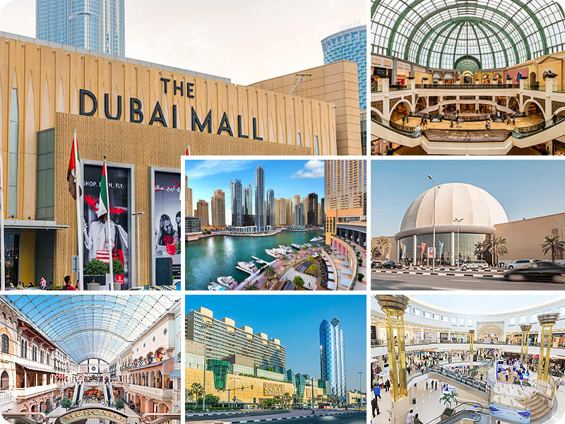 What are the best shopping malls in Dubai?