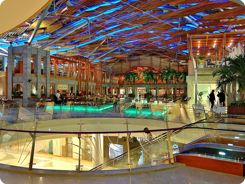 What shops are in the Burjuman Mall in Dubai?