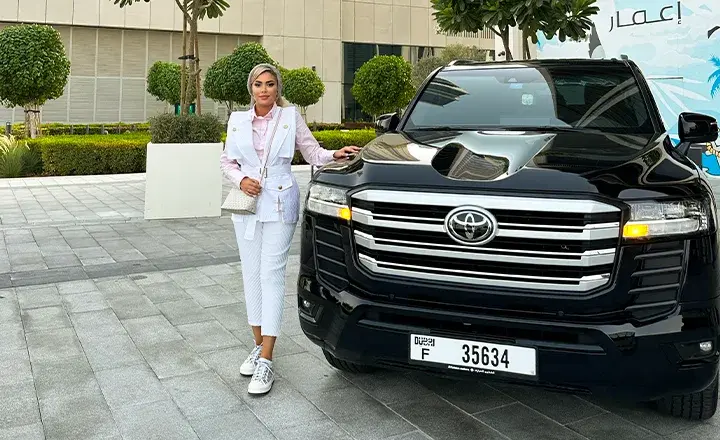 Toyota Landcruiser rental in Dubai