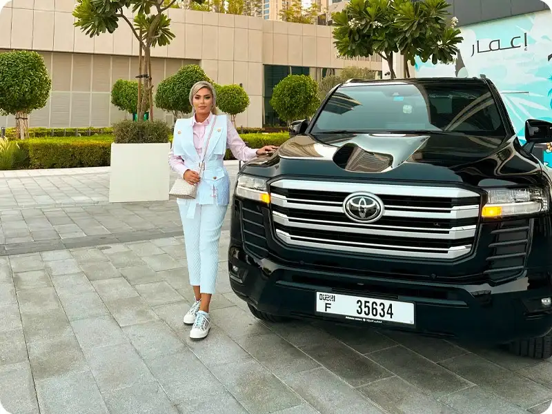 Toyota Landcruiser in Dubai
