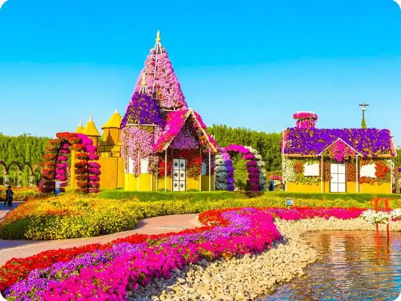 Is the Miracle Flower Garden expensive for entertainment?