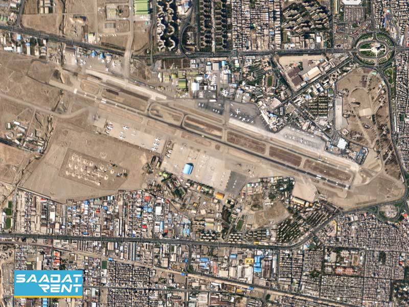 نقشه فرودگاه مهرآباد