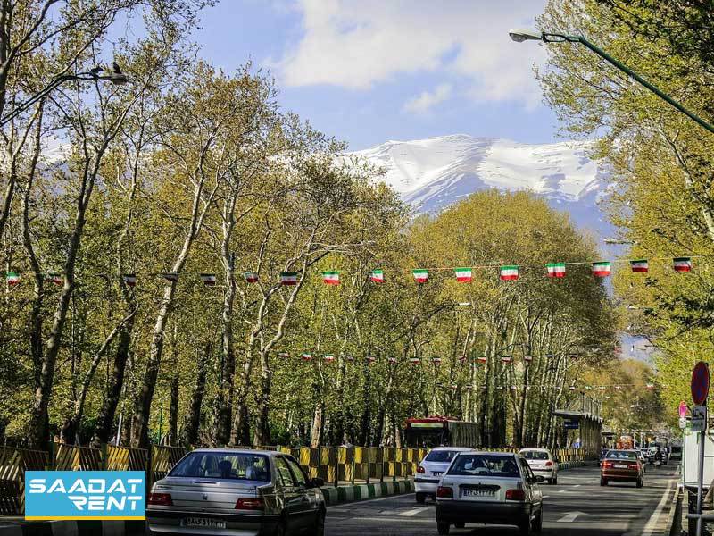 خیابان ولیعصر، طولانی‌ترین خیابان خاورمیانه در تهران