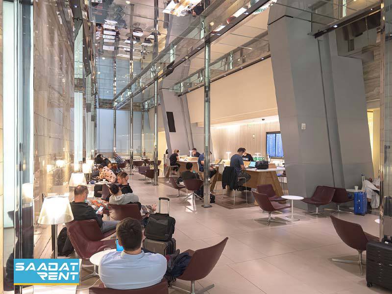 سالن ترانزیت فرودگاه دوحه قطر