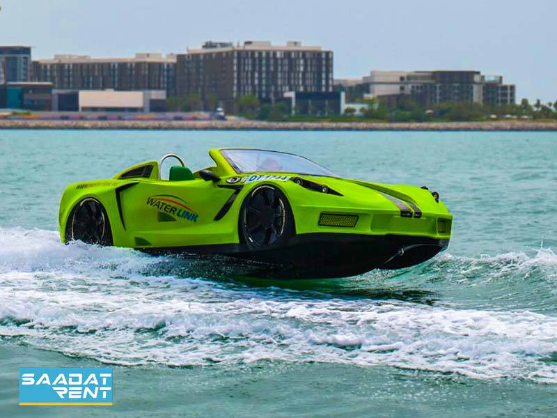  ماشین سواری بر روی آب در دبی