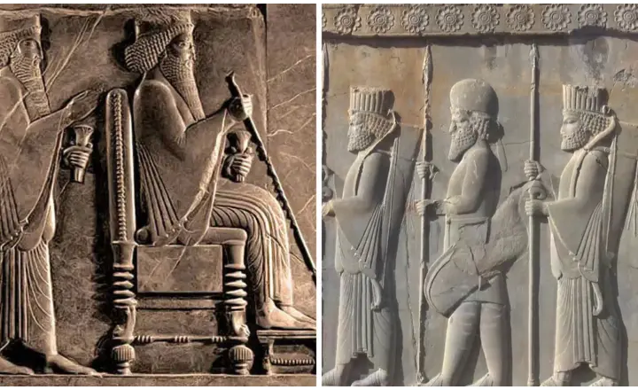 Intricate Bas-reliefs and Sculptures of persepolis