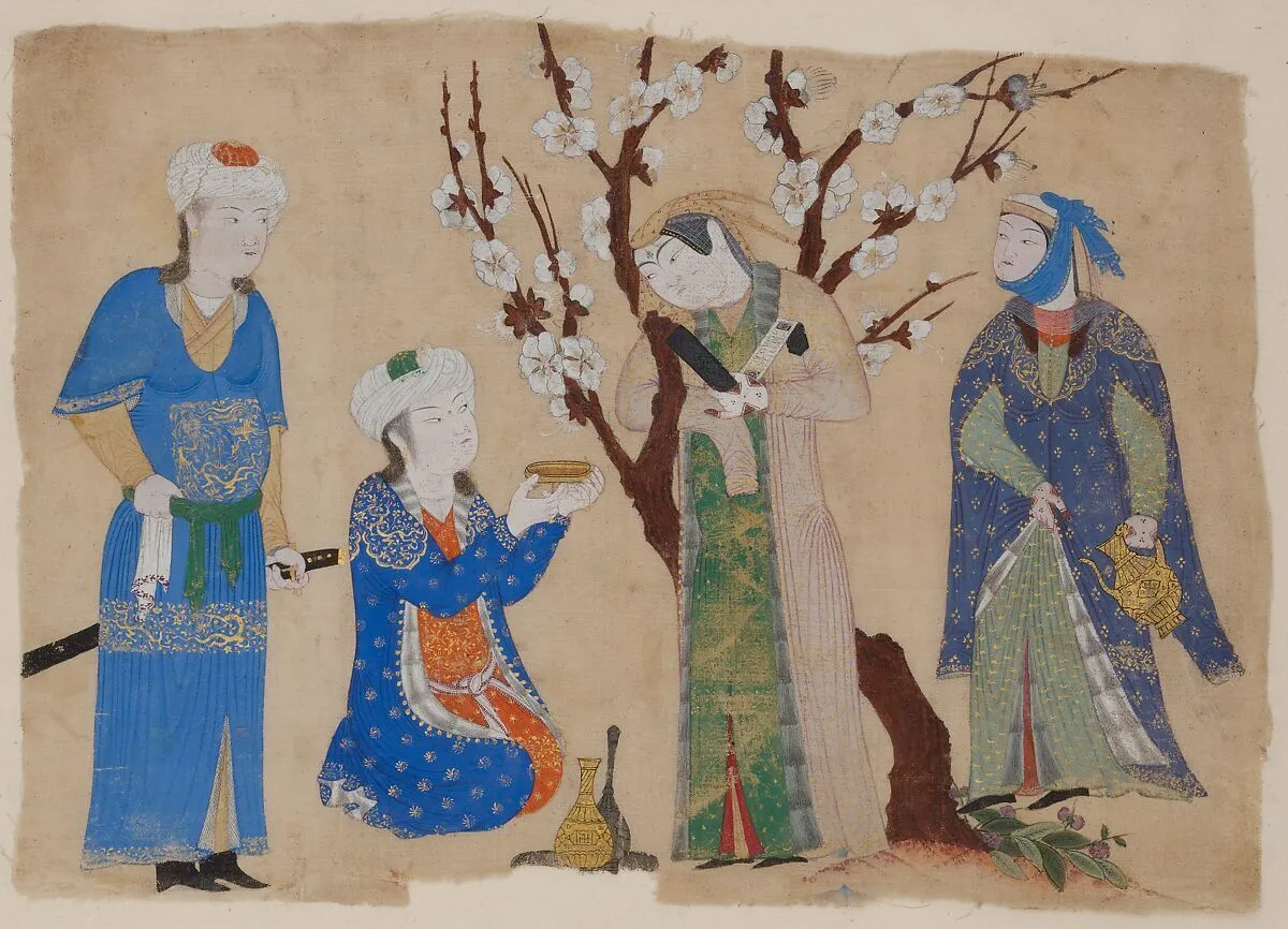 Timurid Period Miniature