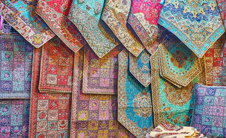 Terrmeh Textiles in Yazd