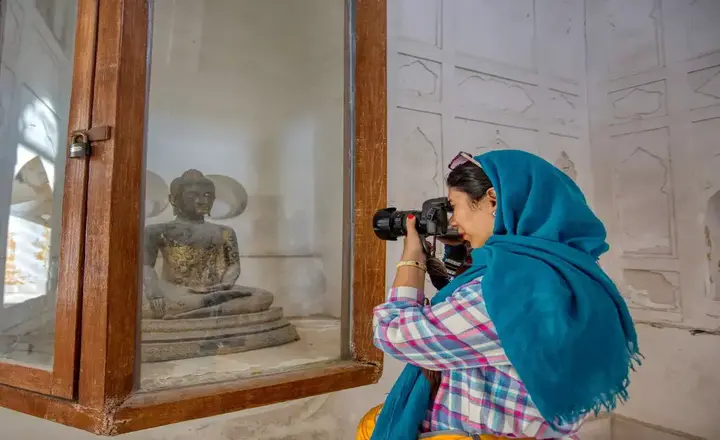 Tourist Attraction Indian temple in the southern city of Iran