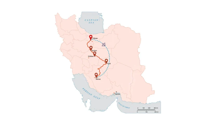 Classic private road tour of Iran (Credit: Saadatrent)