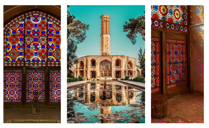 dowlat abad garden in iran