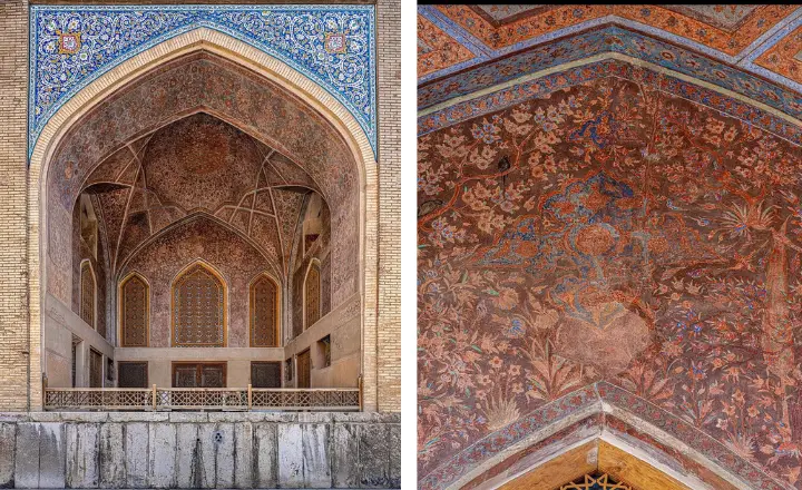 architecture of chehel sotoun palace