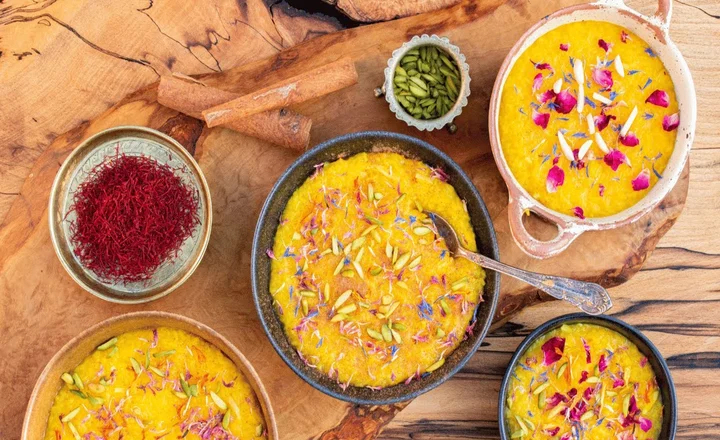 Sholeh Zard, A Saffron-Infused Delicacy Among Top Iranian Desserts