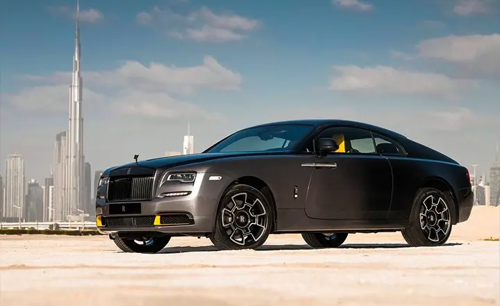 Rent a Rolls Royce Wraith in Dubai