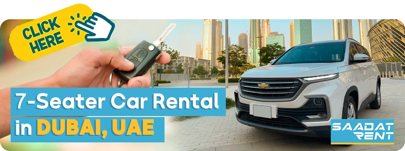 7-seater Car Rental in Dubai 7-seater Car Rental in Dubai