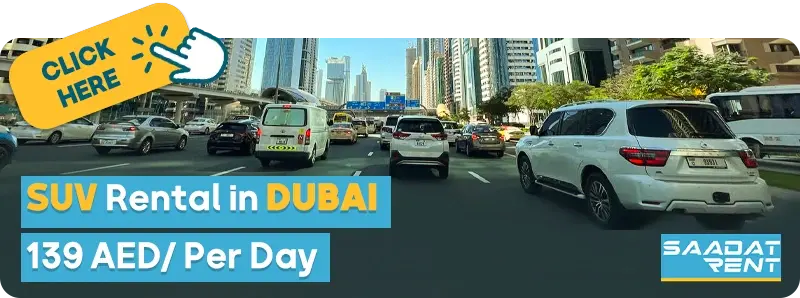 SUV Rental in Dubai