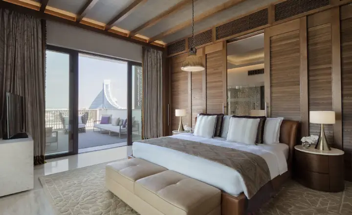 اتاق‌های هتل ال نسیم در دبی