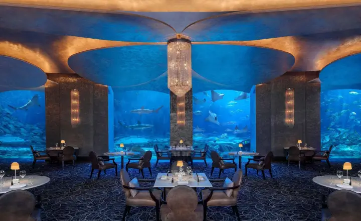 رستوران آبی هتل آتلانتیس دبی
