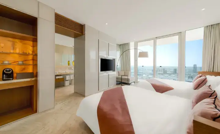 اتاق‌های هتل فایو جمیرا ویلیج دبی