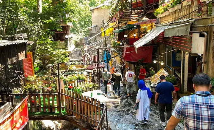 گردشگری تهران دربند