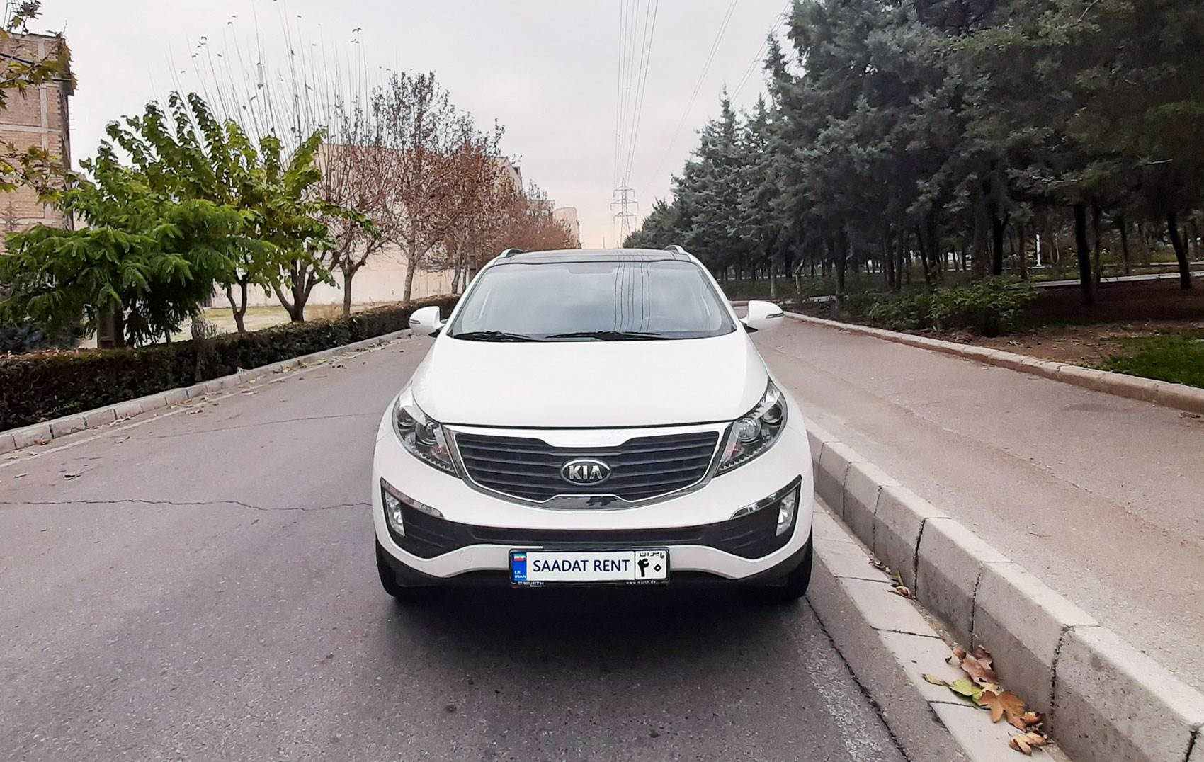 Kia Sportage car rental Iran without driver reservation]