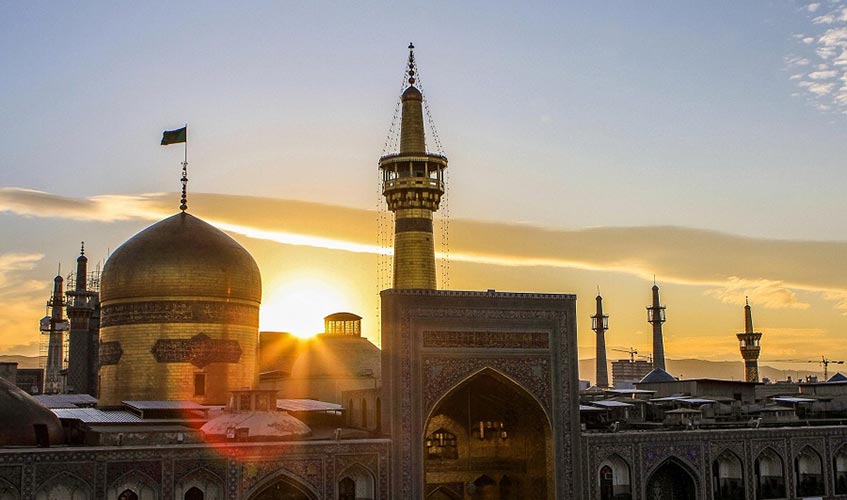 Mashhad Imam Reza shrine in Iran