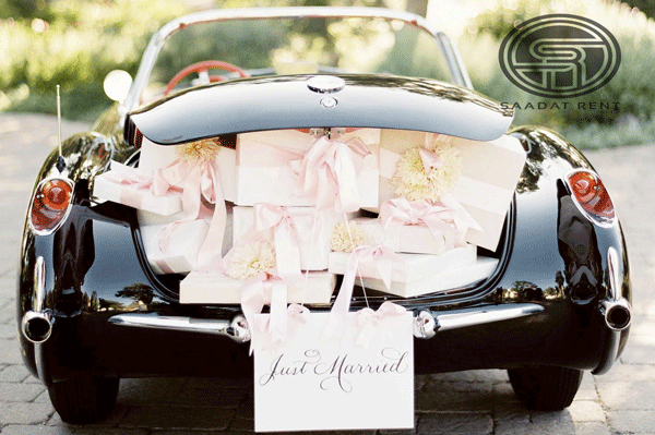 آخرین انتخاب مراسم عروسی اجاره ماشین عروس